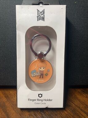 TinyTan Orange 'Soul' Finger Ring Holder by BHM